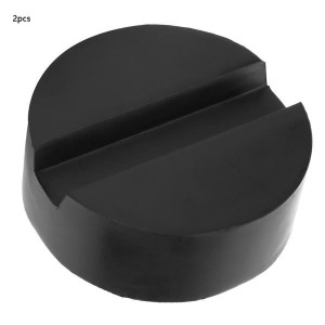 2pcs Rubber Jack Support Pad Lifting Car Support Pad Jacking Pad 65x33mm